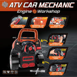 ماشین اسباب بازی ریموت دار موتور مستر Motor Master مدل کاپوت جیپ Kids JEEP Engine Toy _ماشین اسباب بازی